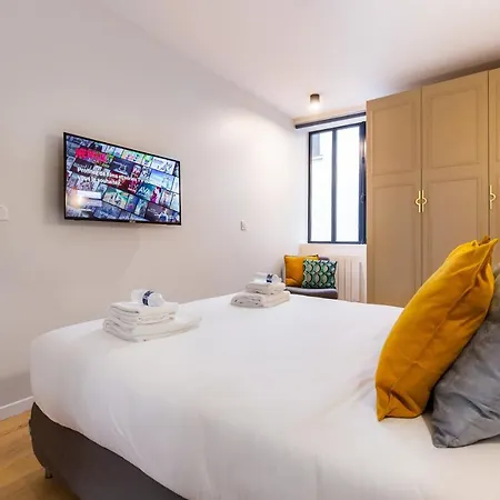 Apartmán Charming - 2br-6p - Grands Boulevards Paříž