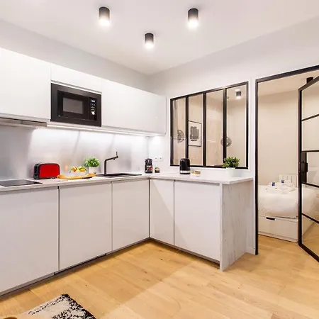 Charming - 2br-6p - Grands Boulevards 파리