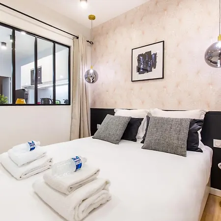 Charming - 2br-6p - Grands Boulevards 아파트 *